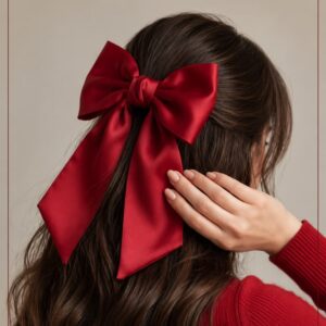 Elegant Red Bow